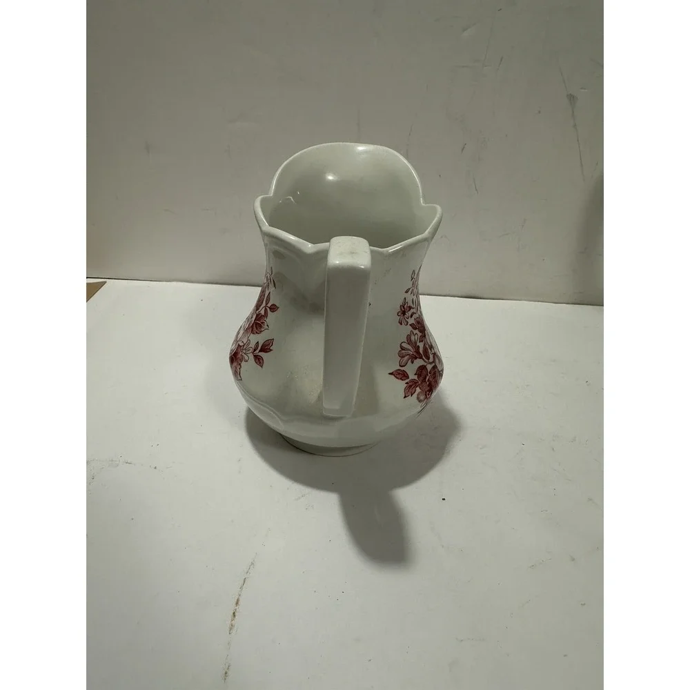 Royal Staffordshire Avondale Large +‎ Small Pitcher Bowl Set 2 England J&G Pink
